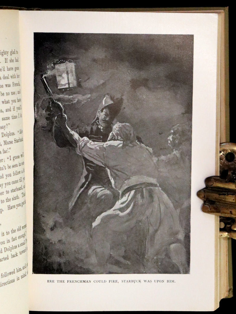 1898 Rare First Edition - In Pirate Waters, A Tale of the American Navy by Kirk Munroe. Illustrated.