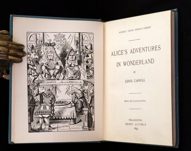 1895 Rare Altemus Edition - Alice's Adventures in Wonderland by Lewis Carroll.