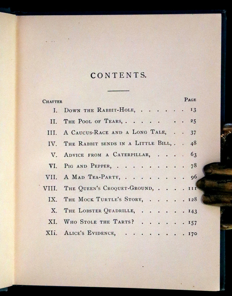 1895 Rare Altemus Edition - Alice's Adventures in Wonderland by Lewis Carroll.