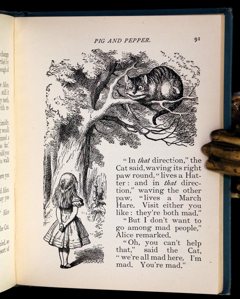 1895 Rare Altemus Edition - Alice's Adventures in Wonderland by Lewis Carroll.
