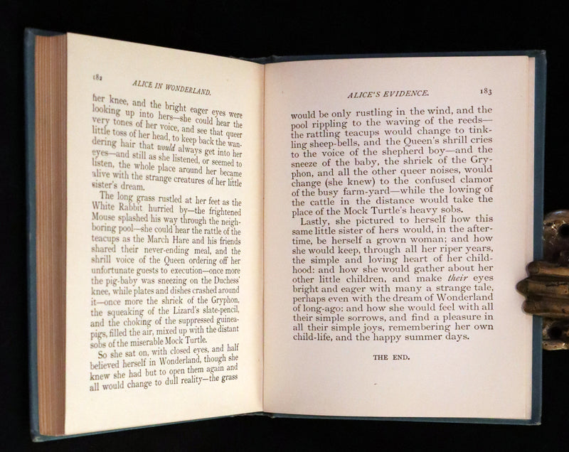 1895 Rare Altemus Edition - Alice's Adventures in Wonderland by Lewis Carroll.