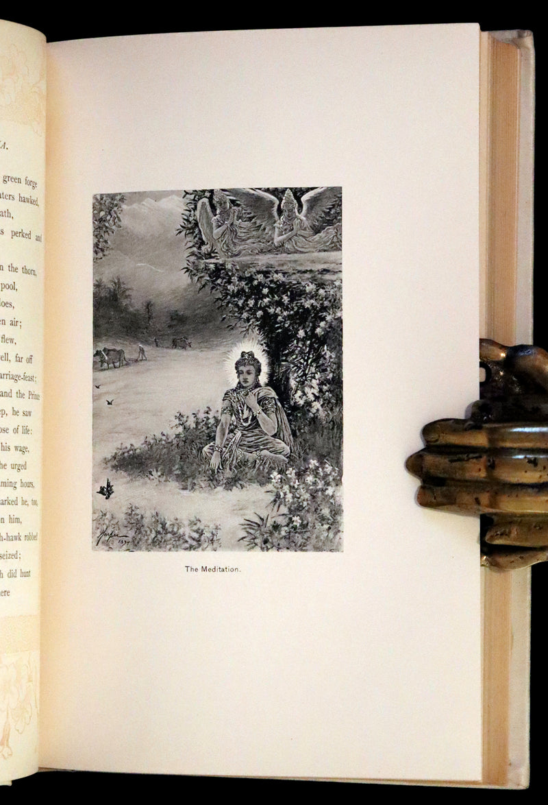 1894 Rare Edition - THE LIGHT OF ASIA or The Great Renunciation. Being The Life and Teaching of Gautama Prince of India and Founder of Buddhism.