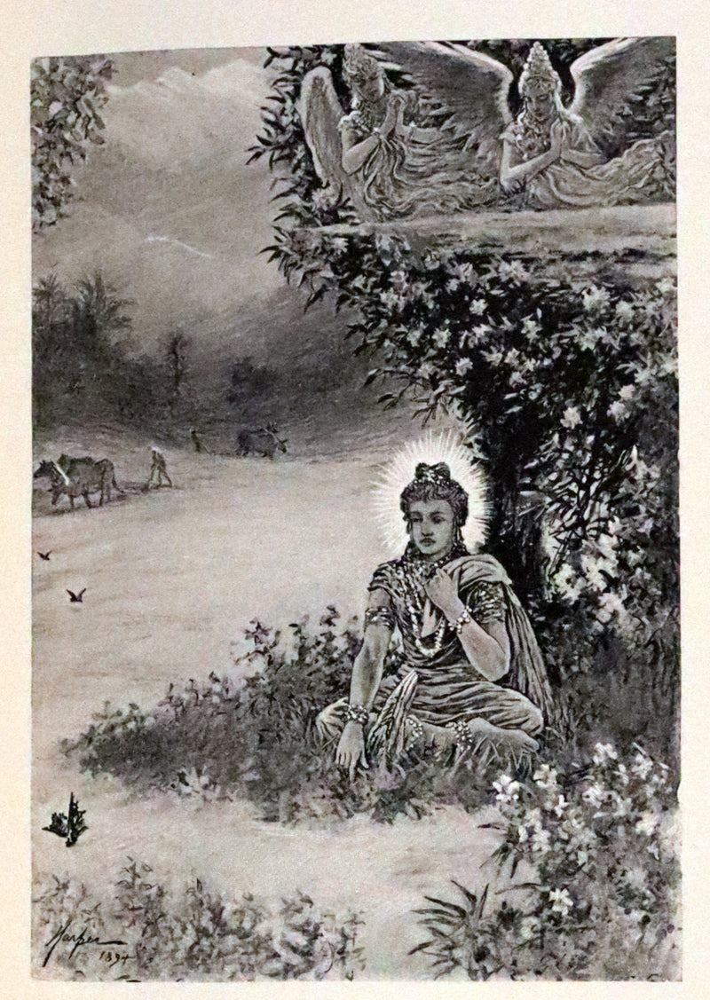 1894 Rare Edition - THE LIGHT OF ASIA or The Great Renunciation. Being The Life and Teaching of Gautama Prince of India and Founder of Buddhism.