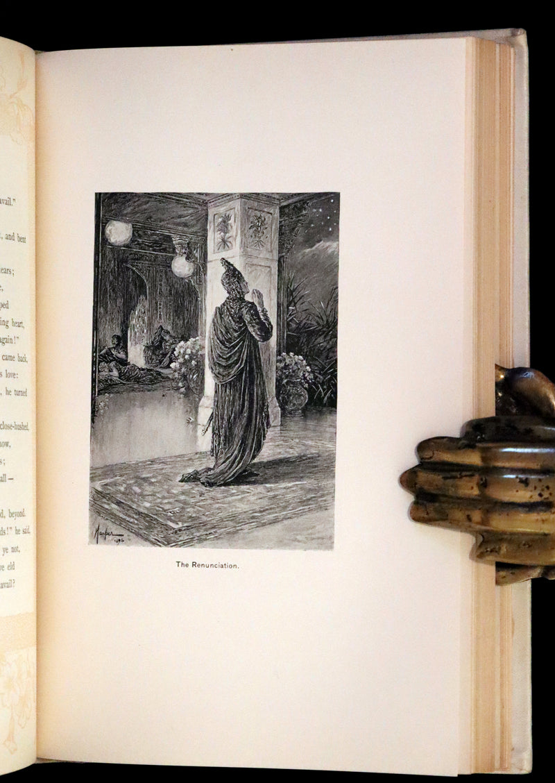 1894 Rare Edition - THE LIGHT OF ASIA or The Great Renunciation. Being The Life and Teaching of Gautama Prince of India and Founder of Buddhism.