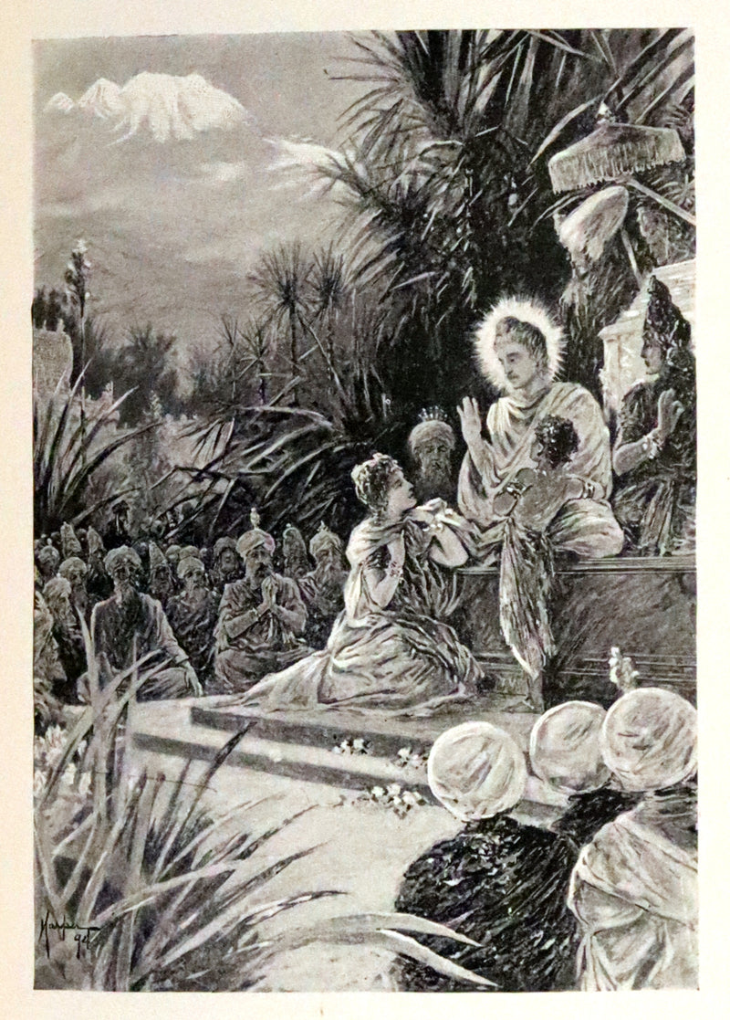 1894 Rare Edition - THE LIGHT OF ASIA or The Great Renunciation. Being The Life and Teaching of Gautama Prince of India and Founder of Buddhism.