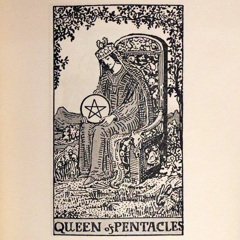 1918 Rare First Edition - The Illustrated KEY to the TAROT, The Veil of Divination by de Laurence.