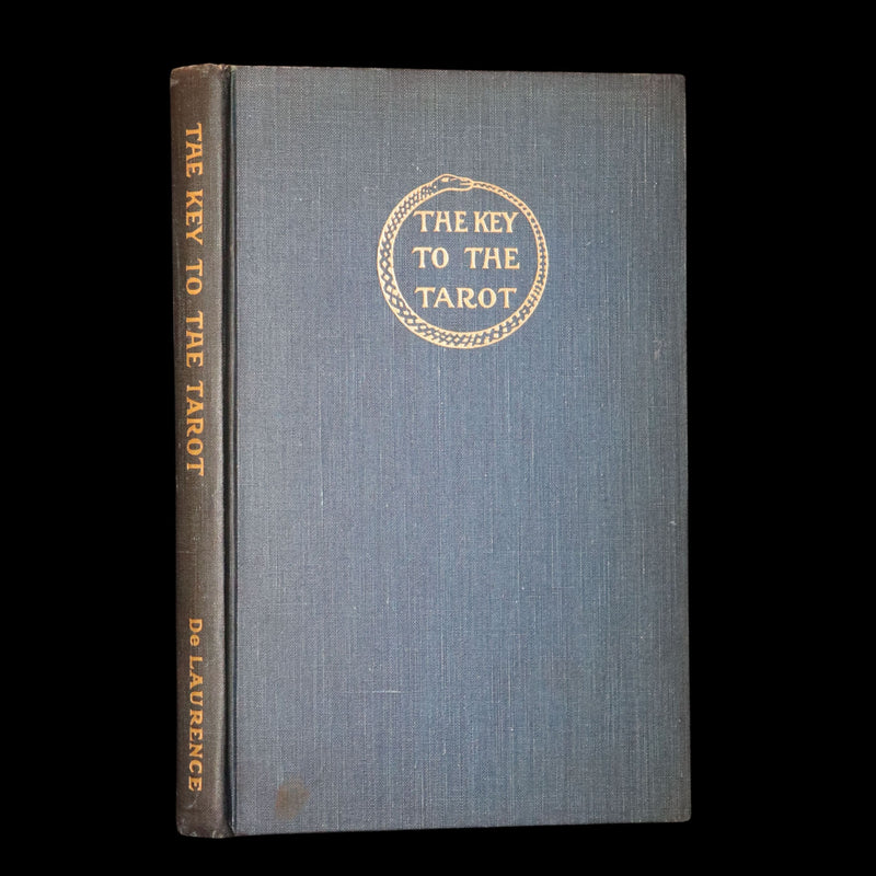 1918 Rare First Edition - The Illustrated KEY to the TAROT, The Veil of Divination by de Laurence.