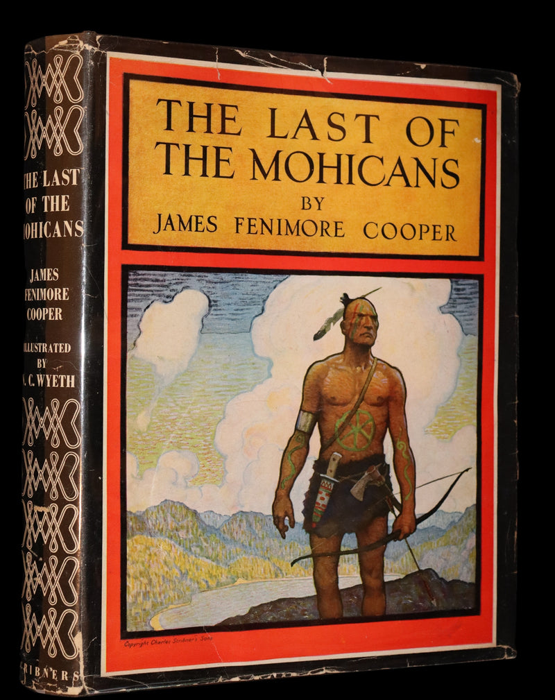 1946 Edition in a scarce dust jacket- The LAST OF THE MOHICANS illustrated by N. C. Wyeth.