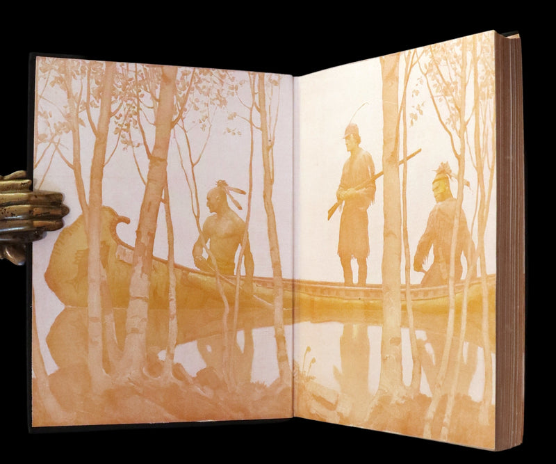 1946 Edition in a scarce dust jacket- The LAST OF THE MOHICANS illustrated by N. C. Wyeth.