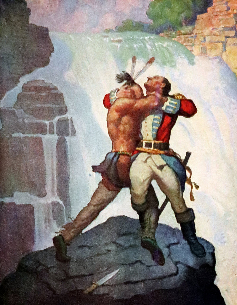 1946 Edition in a scarce dust jacket- The LAST OF THE MOHICANS illustrated by N. C. Wyeth.