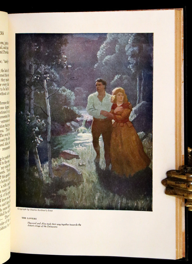 1946 Edition in a scarce dust jacket- The LAST OF THE MOHICANS illustrated by N. C. Wyeth.