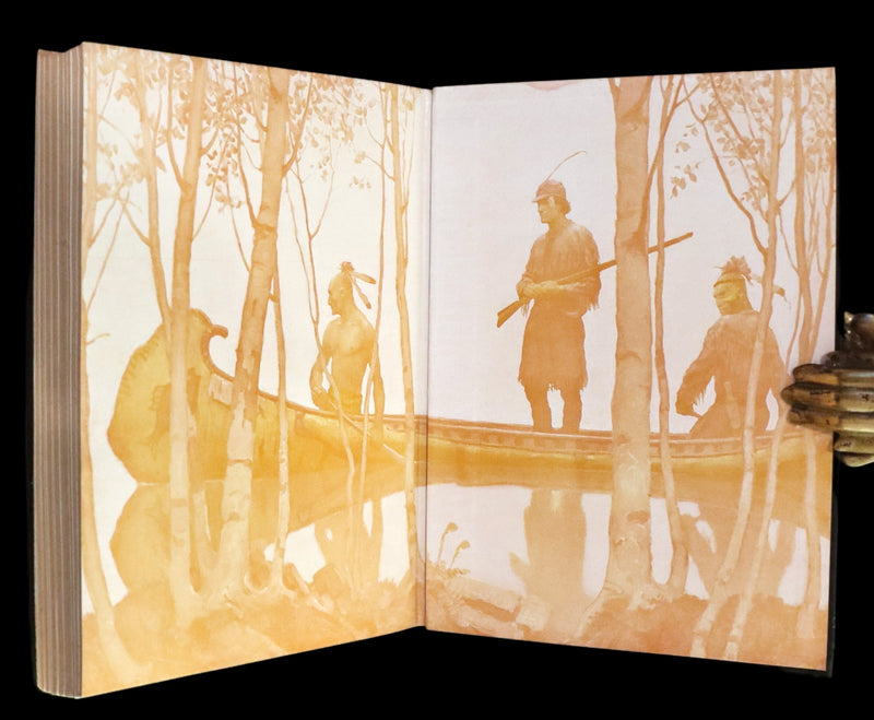 1946 Edition in a scarce dust jacket- The LAST OF THE MOHICANS illustrated by N. C. Wyeth.