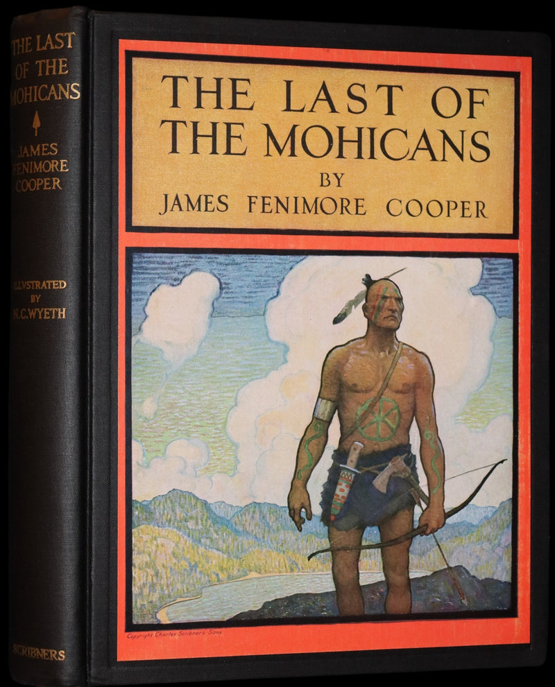 1946 Edition in a scarce dust jacket- The LAST OF THE MOHICANS illustrated by N. C. Wyeth.