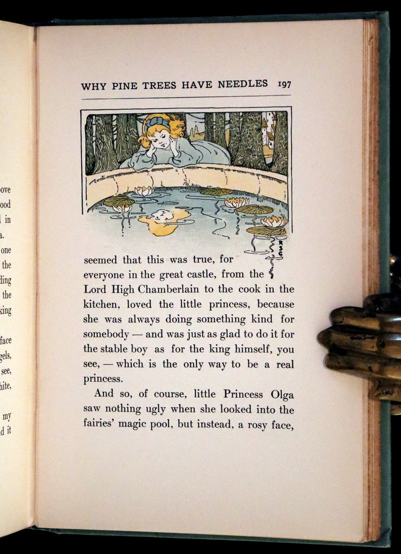1909 Scarce First Edition - Overheard in Fairyland by Madge A. Bigham Illustrated by Ruth Sypherd Clements.