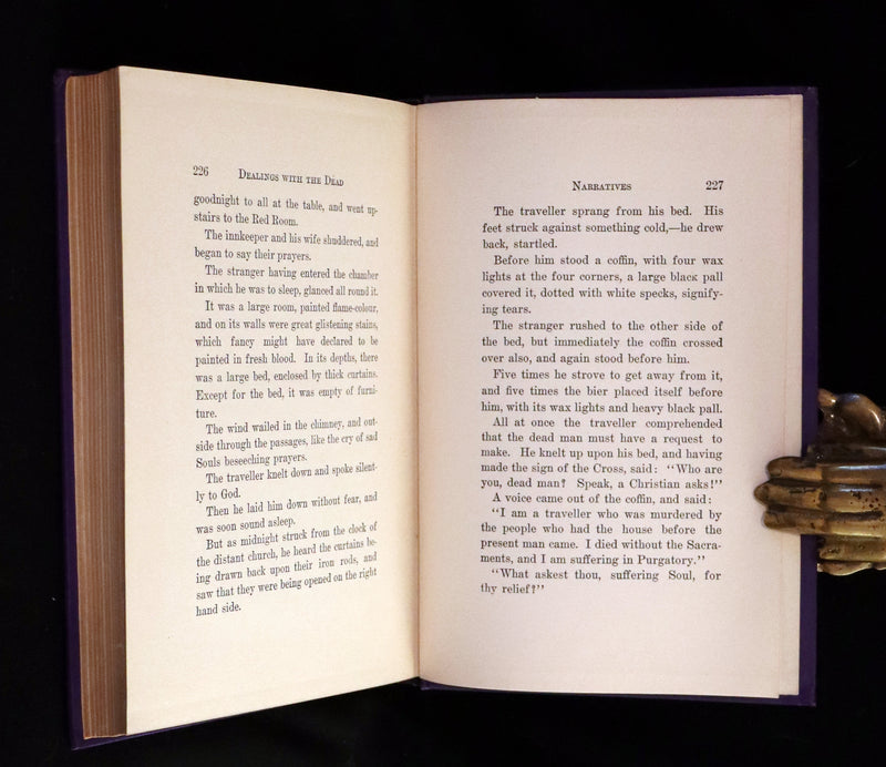 1900 Scarce First US Edition - DEALINGS WITH THE DEAD, Narratives From "La Légende de la Mort en Basse Bretagne"
