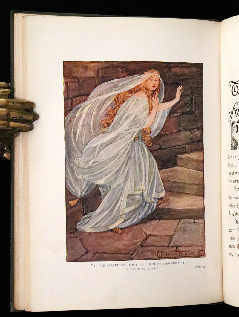 1911 Scarce First Edition - The Rose Fairies and Other Stories by Rose McCabe illustrated by Hope Dunlap.