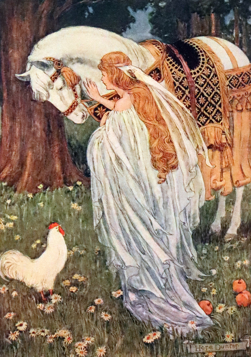 1911 Scarce First Edition - The Rose Fairies and Other Stories by Rose McCabe illustrated by Hope Dunlap.