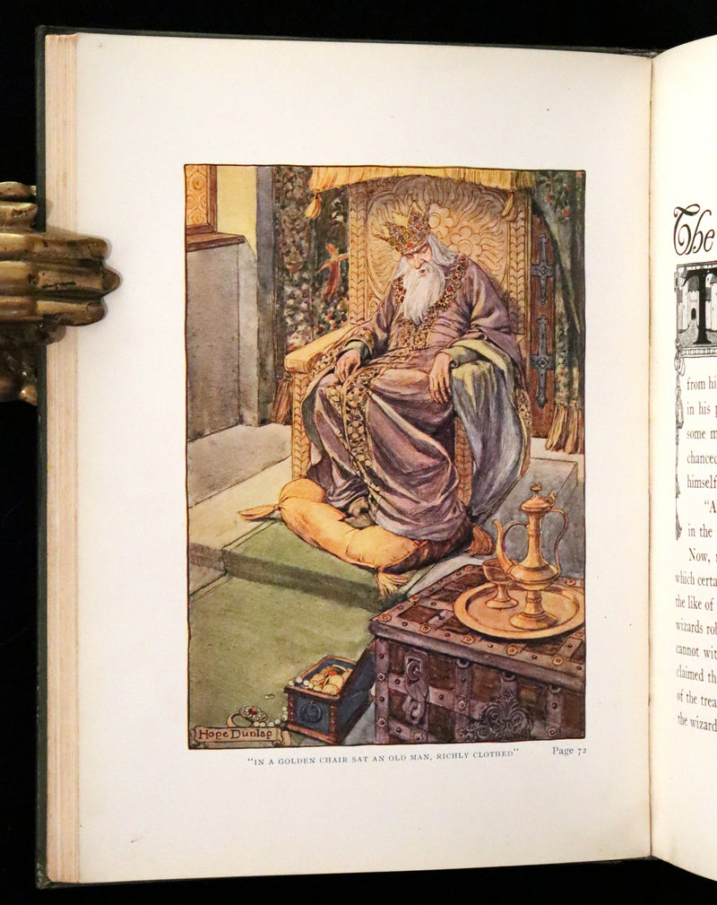 1911 Scarce First Edition - The Rose Fairies and Other Stories by Rose McCabe illustrated by Hope Dunlap.