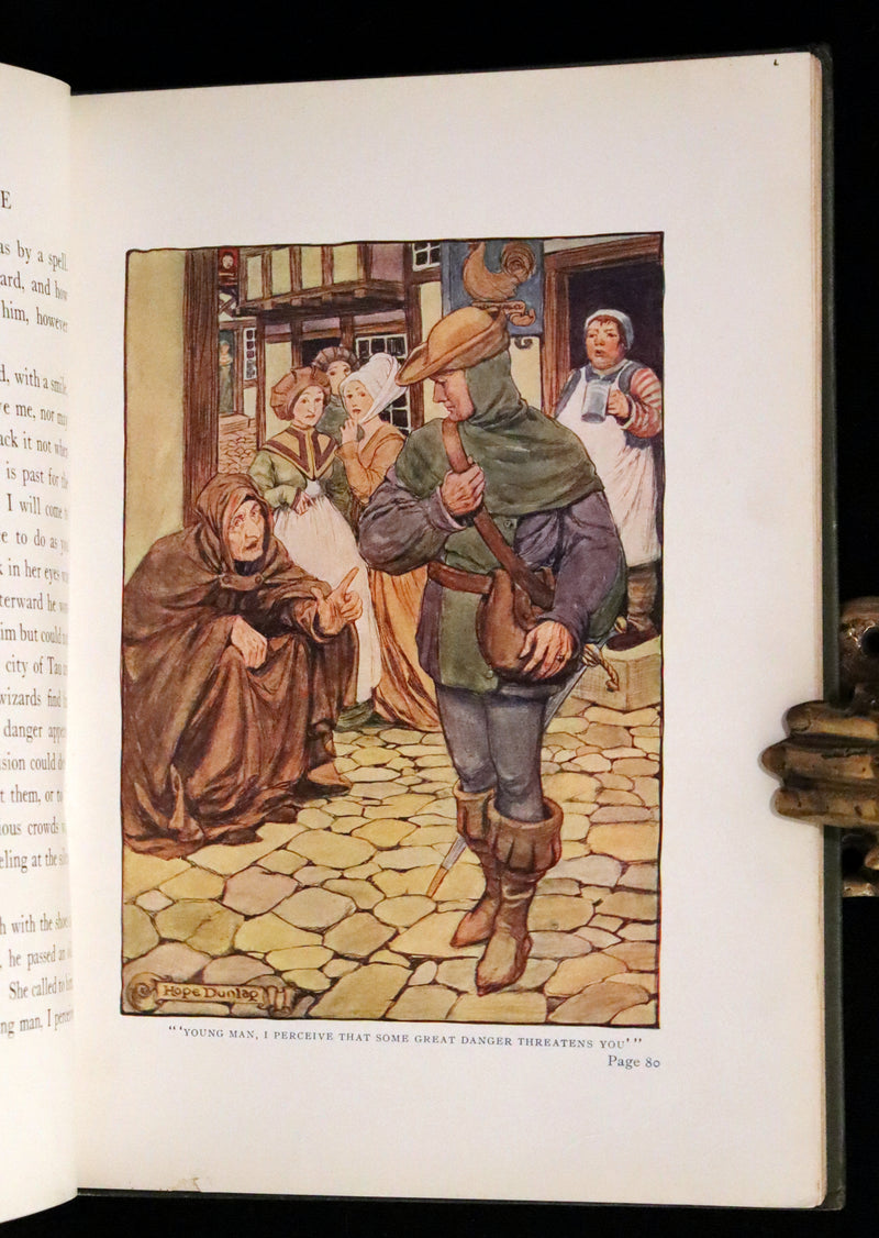 1911 Scarce First Edition - The Rose Fairies and Other Stories by Rose McCabe illustrated by Hope Dunlap.