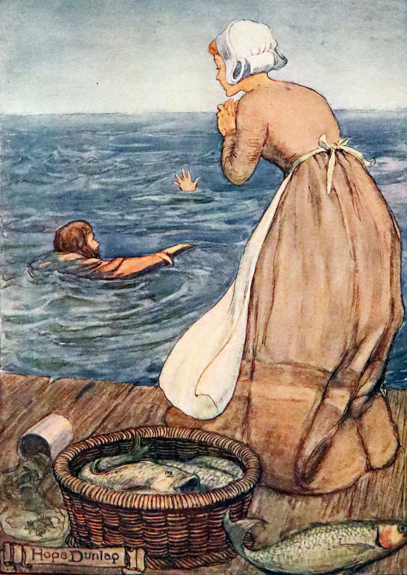 1911 Scarce First Edition - The Rose Fairies and Other Stories by Rose McCabe illustrated by Hope Dunlap.