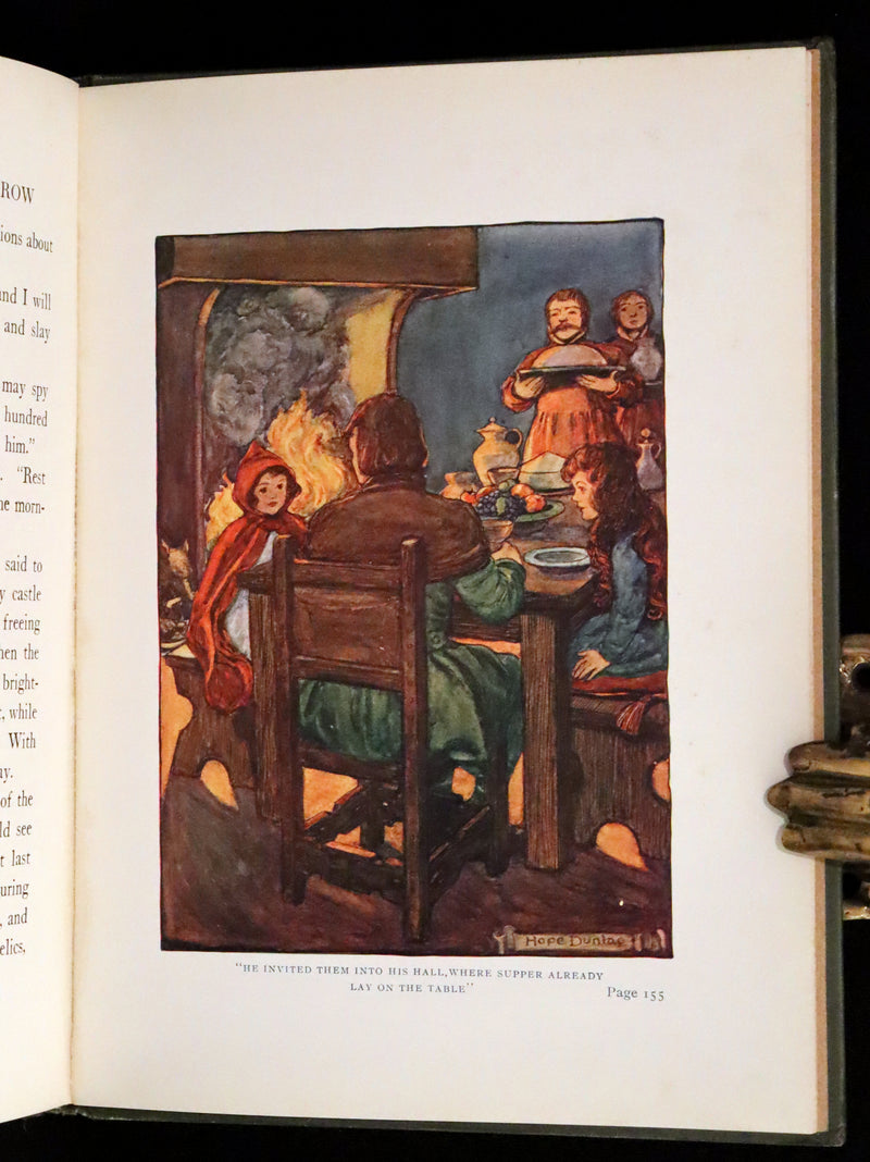 1911 Scarce First Edition - The Rose Fairies and Other Stories by Rose McCabe illustrated by Hope Dunlap.