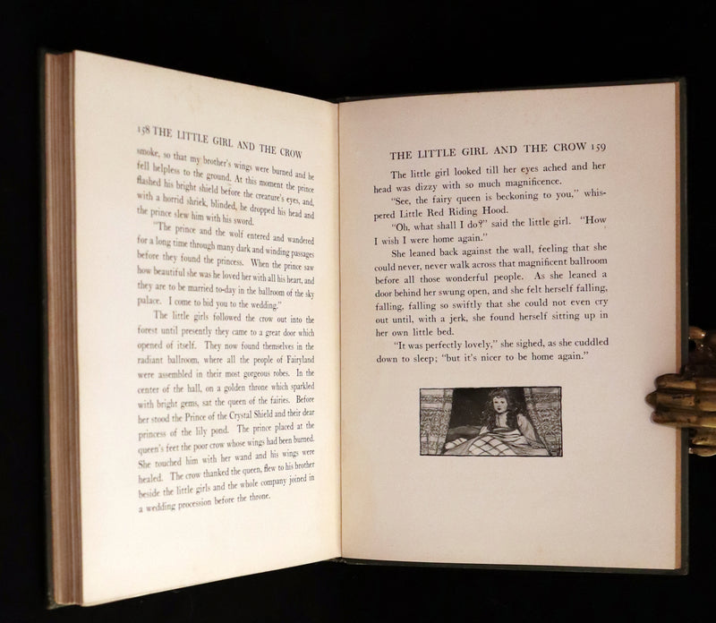 1911 Scarce First Edition - The Rose Fairies and Other Stories by Rose McCabe illustrated by Hope Dunlap.