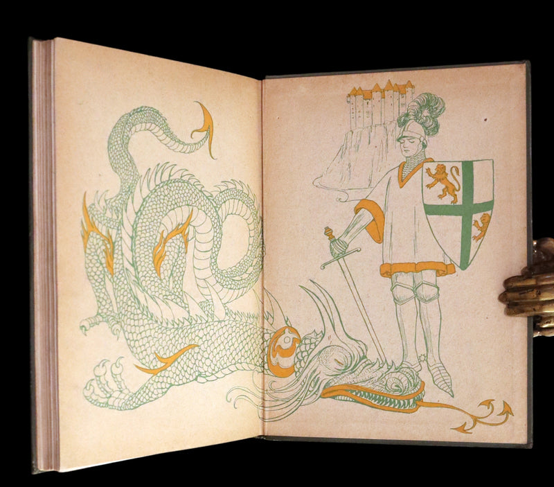 1911 Scarce First Edition - The Rose Fairies and Other Stories by Rose McCabe illustrated by Hope Dunlap.