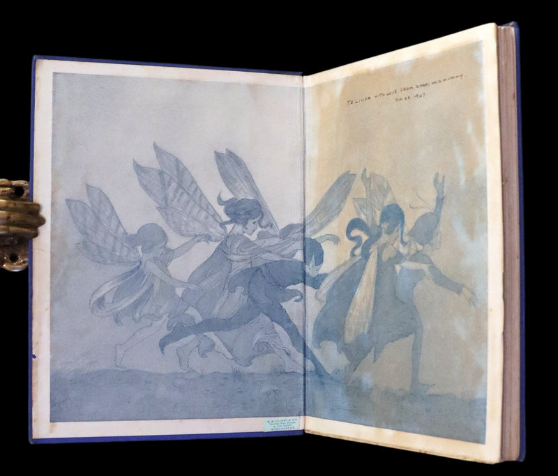 1923 Rare First Edition - The Rose Fyleman Fairy Book Illustrated by Hilda T. Miller.
