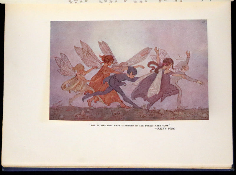 1923 Rare First Edition - The Rose Fyleman Fairy Book Illustrated by Hilda T. Miller.