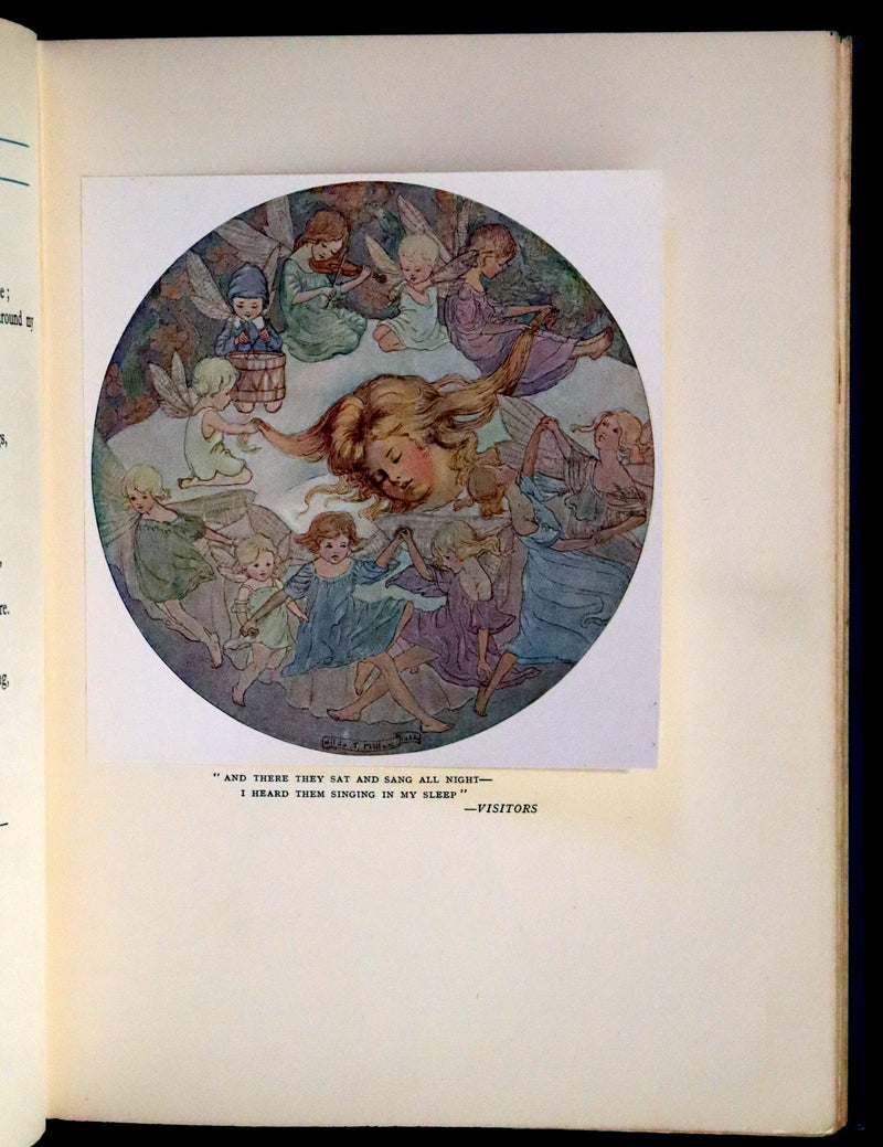 1923 Rare First Edition - The Rose Fyleman Fairy Book Illustrated by Hilda T. Miller.