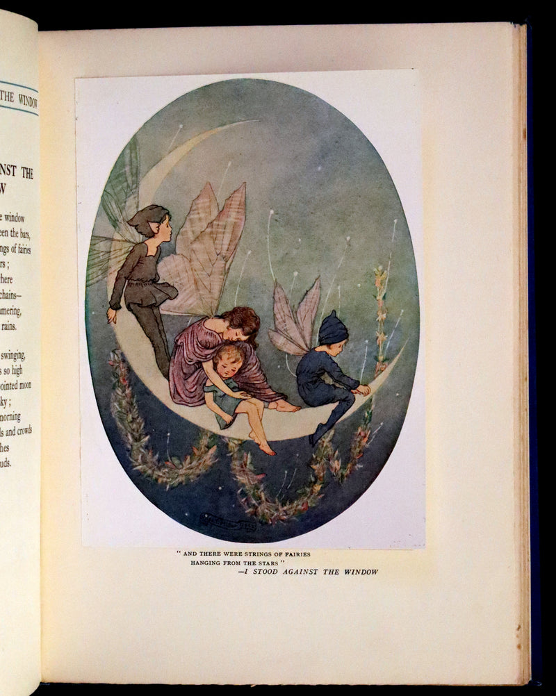 1923 Rare First Edition - The Rose Fyleman Fairy Book Illustrated by Hilda T. Miller.