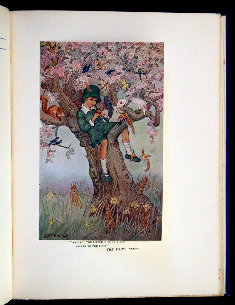 1923 Rare First Edition - The Rose Fyleman Fairy Book Illustrated by Hilda T. Miller.
