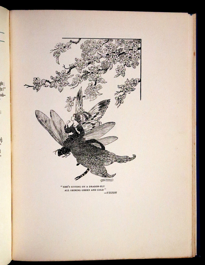 1923 Rare First Edition - The Rose Fyleman Fairy Book Illustrated by Hilda T. Miller.