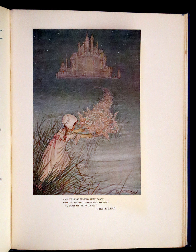 1923 Rare First Edition - The Rose Fyleman Fairy Book Illustrated by Hilda T. Miller.