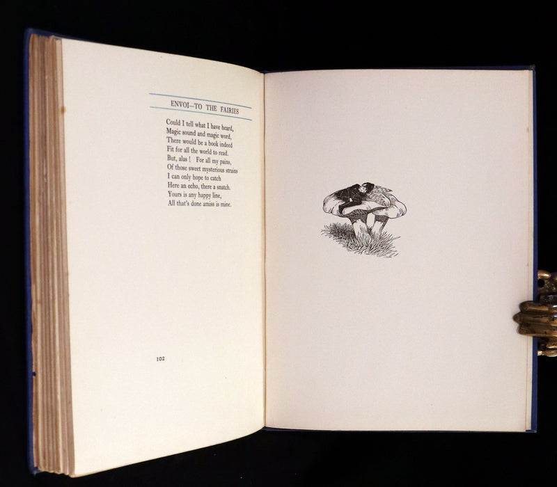 1923 Rare First Edition - The Rose Fyleman Fairy Book Illustrated by Hilda T. Miller.