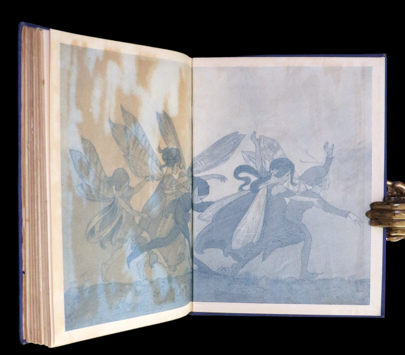 1923 Rare First Edition - The Rose Fyleman Fairy Book Illustrated by Hilda T. Miller.