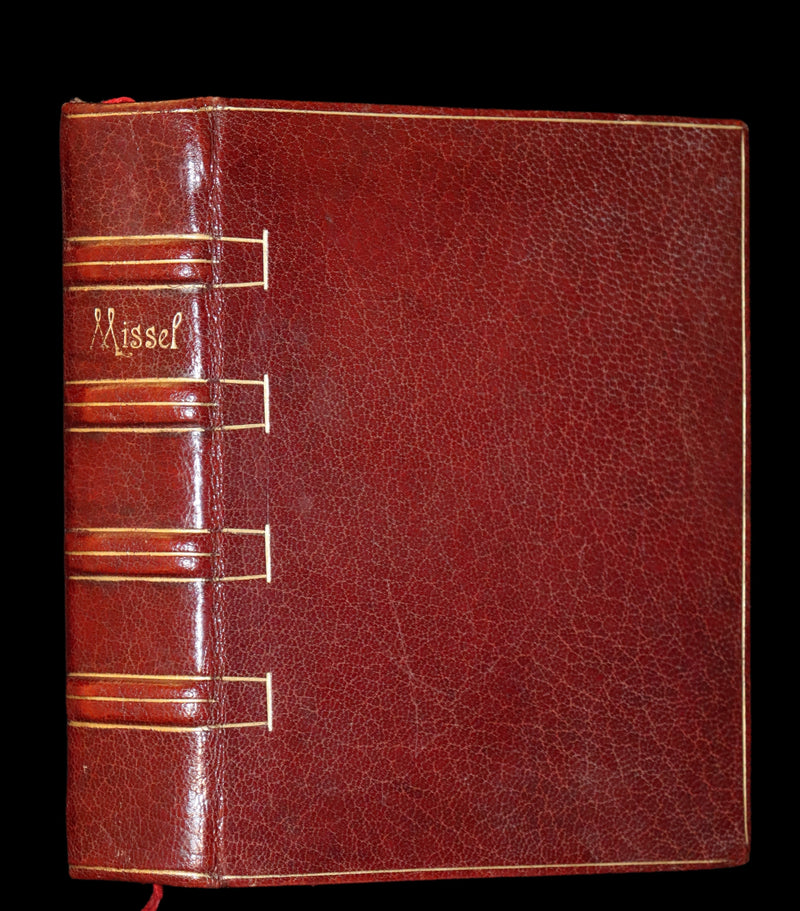 1898 Rare French Book in his box - Missal of Venerable JOAN OF ARC - Missel de la Venerable JEANNE D'ARC.