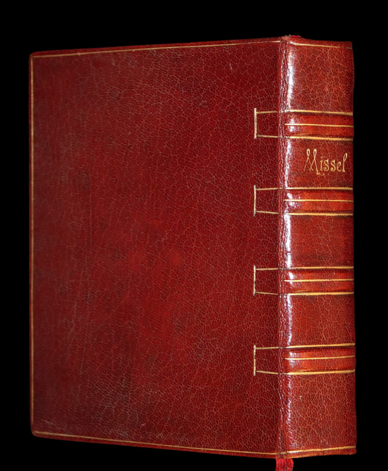 1898 Rare French Book in his box - Missal of Venerable JOAN OF ARC - Missel de la Venerable JEANNE D'ARC.