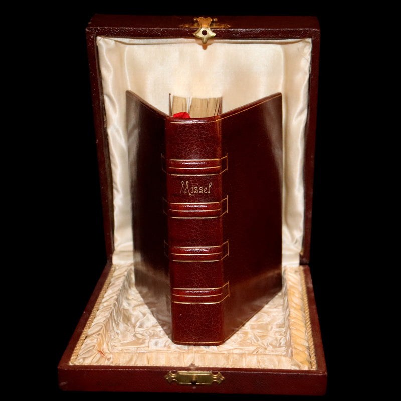 1898 Rare French Book in his box - Missal of Venerable JOAN OF ARC - Missel de la Venerable JEANNE D'ARC.