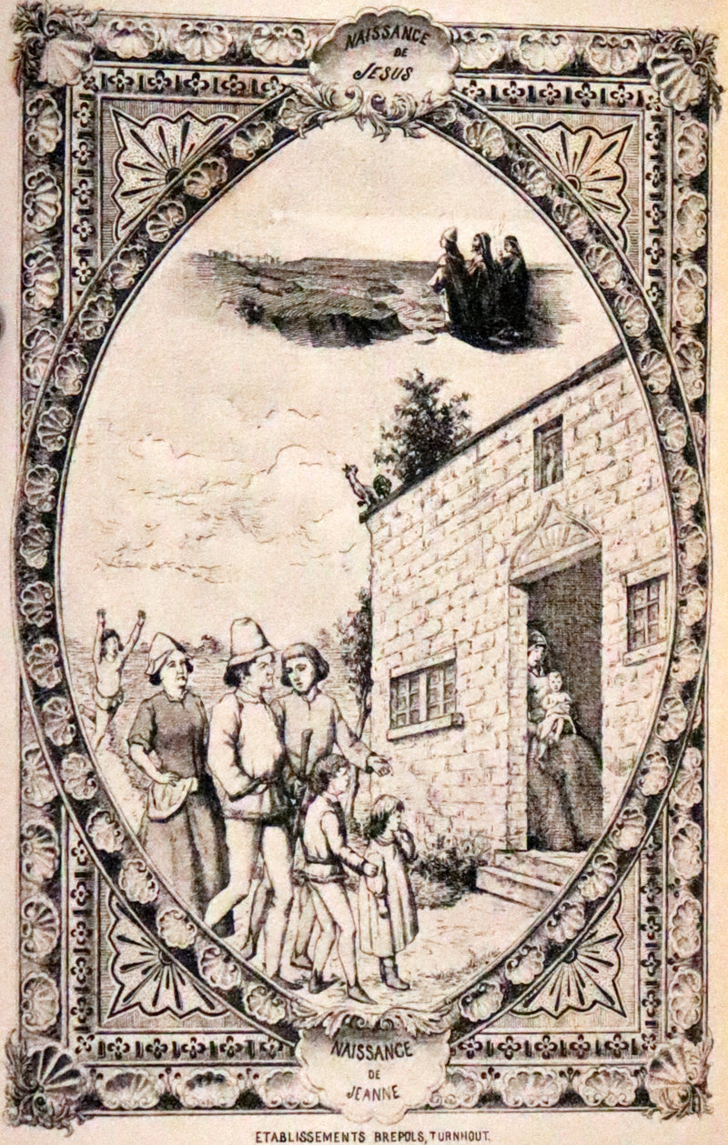 1898 Rare French Book in his box - Missal of Venerable JOAN OF ARC - Missel de la Venerable JEANNE D'ARC.