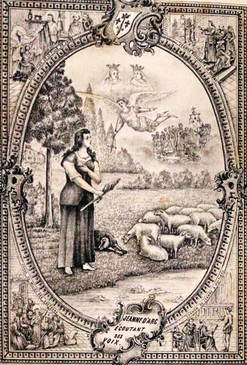 1898 Rare French Book in his box - Missal of Venerable JOAN OF ARC - Missel de la Venerable JEANNE D'ARC.