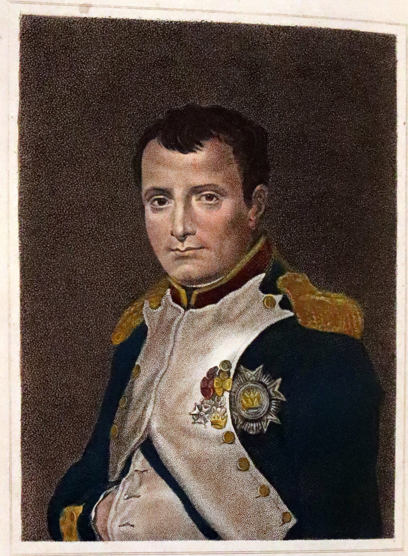 1827 Rare finely bound set by BAYNTUN ~ MEMOIRS OF THE PUBLIC AND PRIVATE LIFE OF NAPOLEON BONAPARTE.