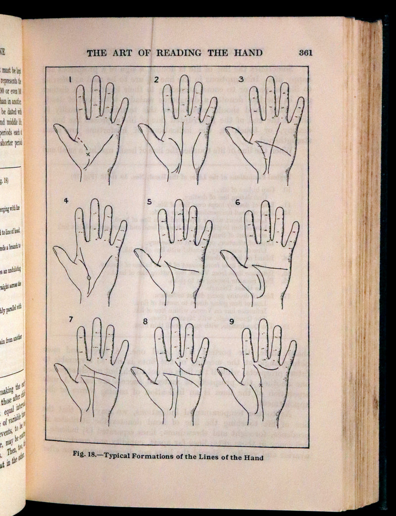 1935 Rare Book - The Complete Book of Fortune A Comprehensive Survey Of The Occult Sciences & Other Methods Of Divination.
