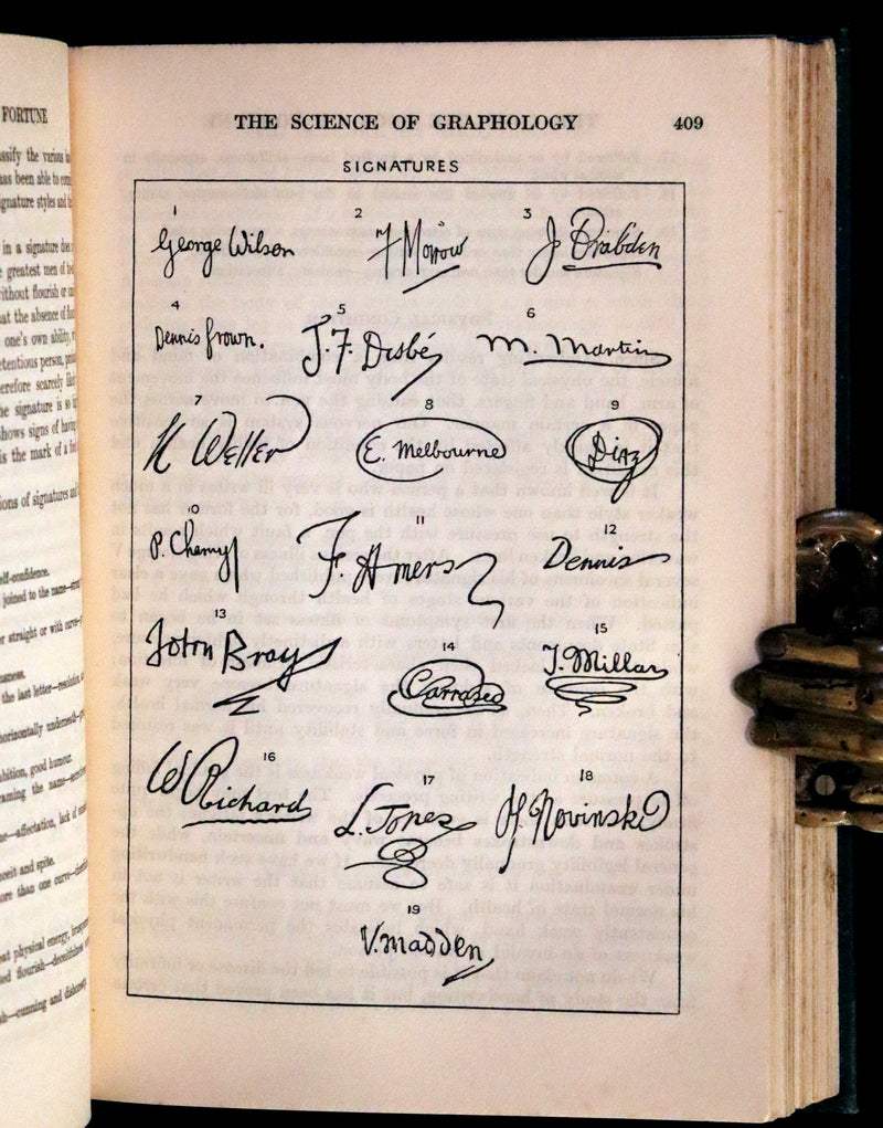 1935 Rare Book - The Complete Book of Fortune A Comprehensive Survey Of The Occult Sciences & Other Methods Of Divination.
