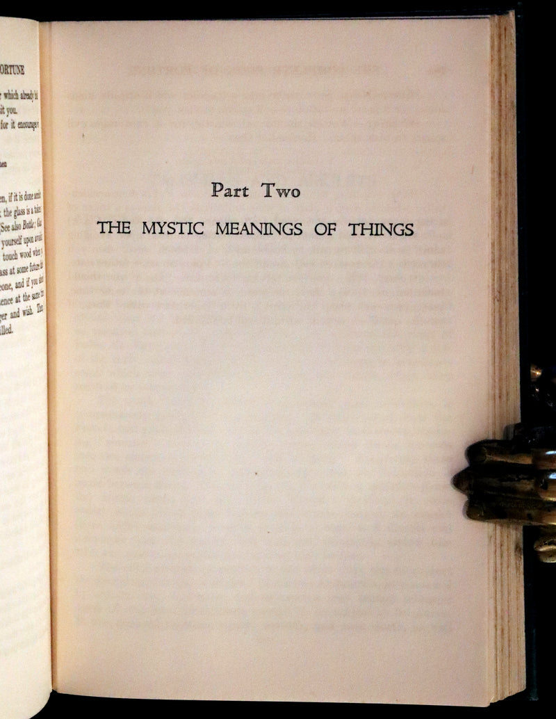 1935 Rare Book - The Complete Book of Fortune A Comprehensive Survey Of The Occult Sciences & Other Methods Of Divination.