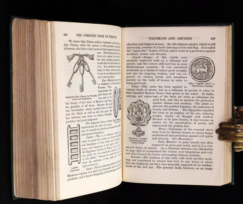 1935 Rare Book - The Complete Book of Fortune A Comprehensive Survey Of The Occult Sciences & Other Methods Of Divination.