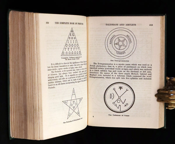 1935 Rare Book - The Complete Book of Fortune A Comprehensive Survey Of The Occult Sciences & Other Methods Of Divination.