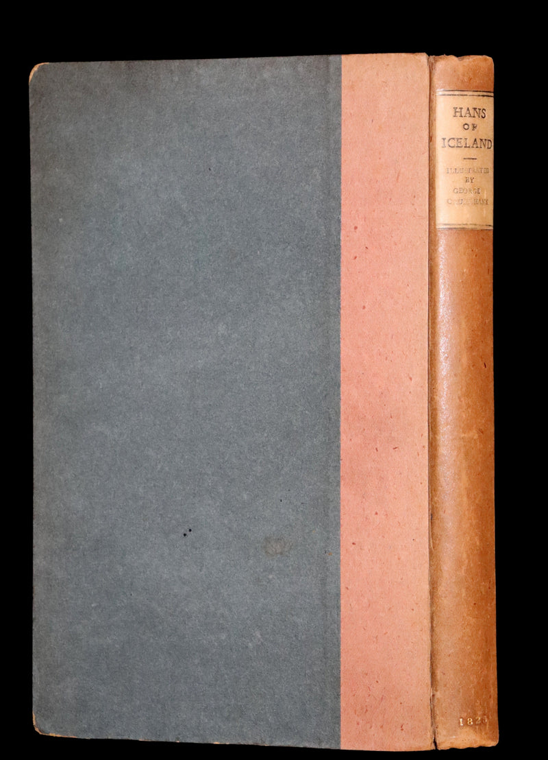 1825 Scarce First Edition - HANS of ICELAND by Victor Hugo Illustrated by Cruikshank. Gothic Novel.