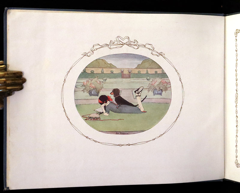 1915 Scarce First English Edition - SPRING FLOWERS by Geertruida Vogel, Illustrated by RIE CRAMER.