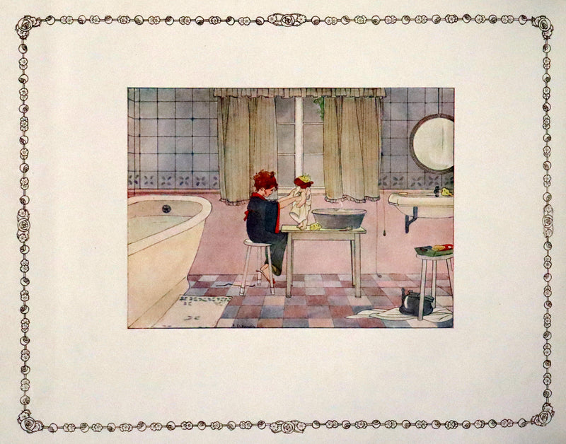 1915 Scarce First English Edition - SPRING FLOWERS by Geertruida Vogel, Illustrated by RIE CRAMER.